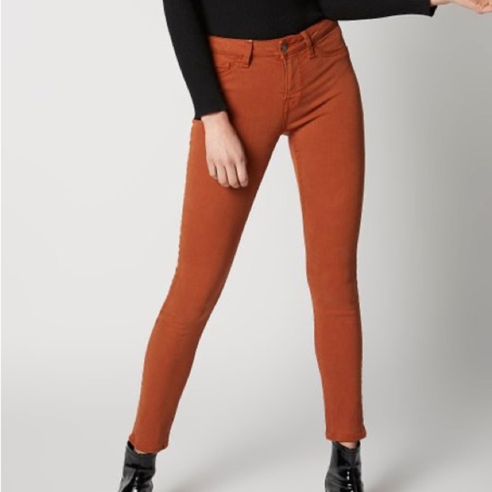 Just USA Burnt Orange Skinny Jean